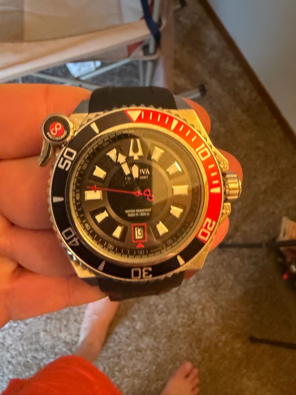 2 Men’s Bulova watches. Asking 300 for the bronze leather strap and 200